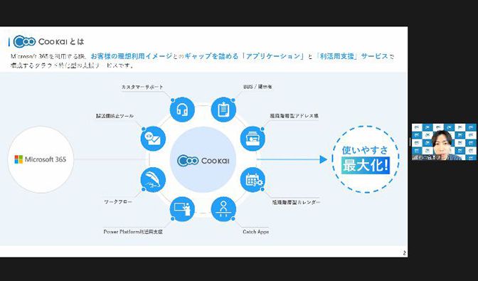 【金春様より自社製品のご説明】