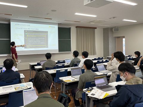 kintoneワークショップの様子1(静岡大学)
