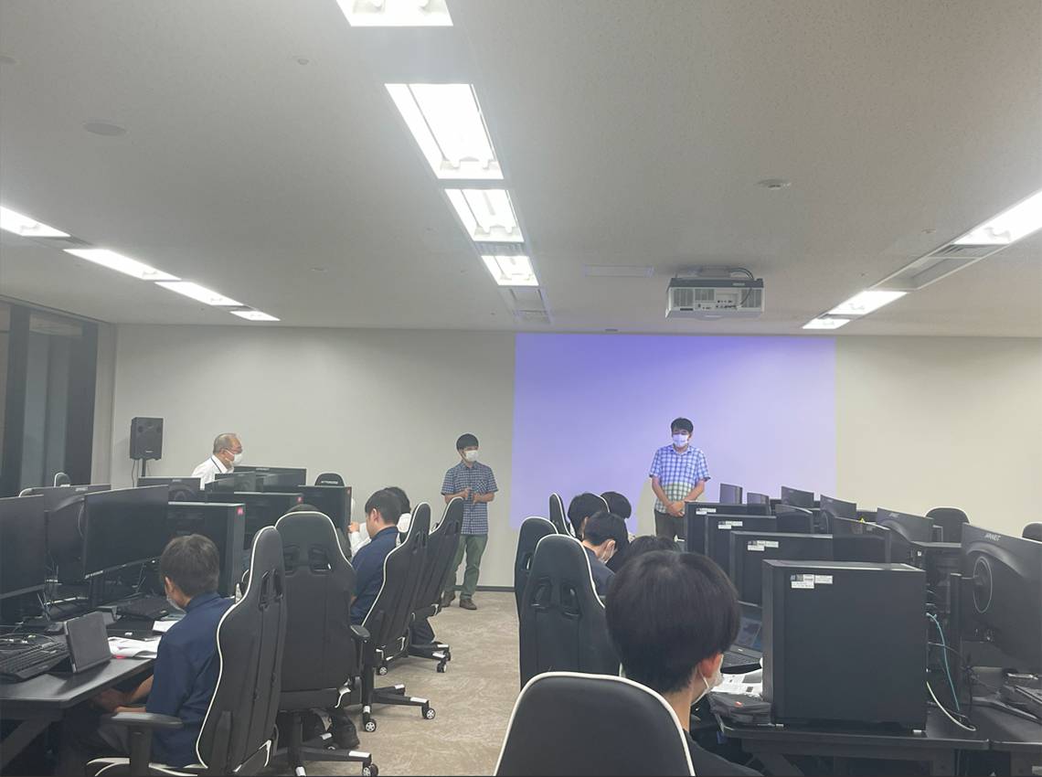 工学院大学ワークショップの様子1
